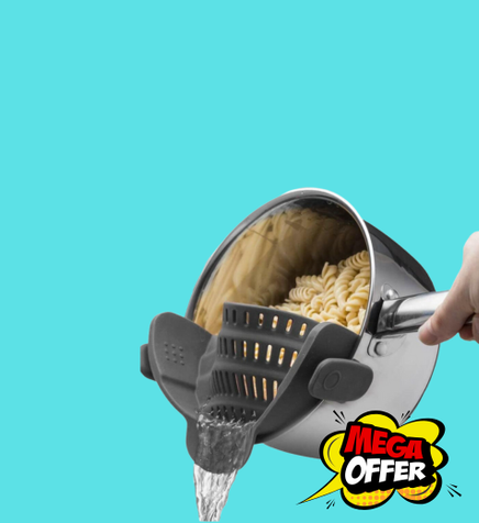 ¡Drena con facilidad y sin ensuciar!