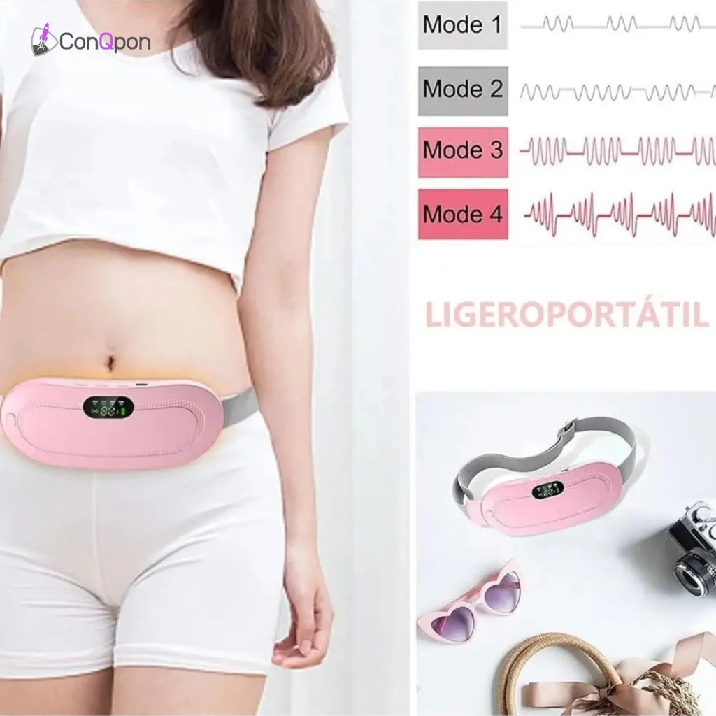 Cinturón Anticólicos y Masajeador ConQPon