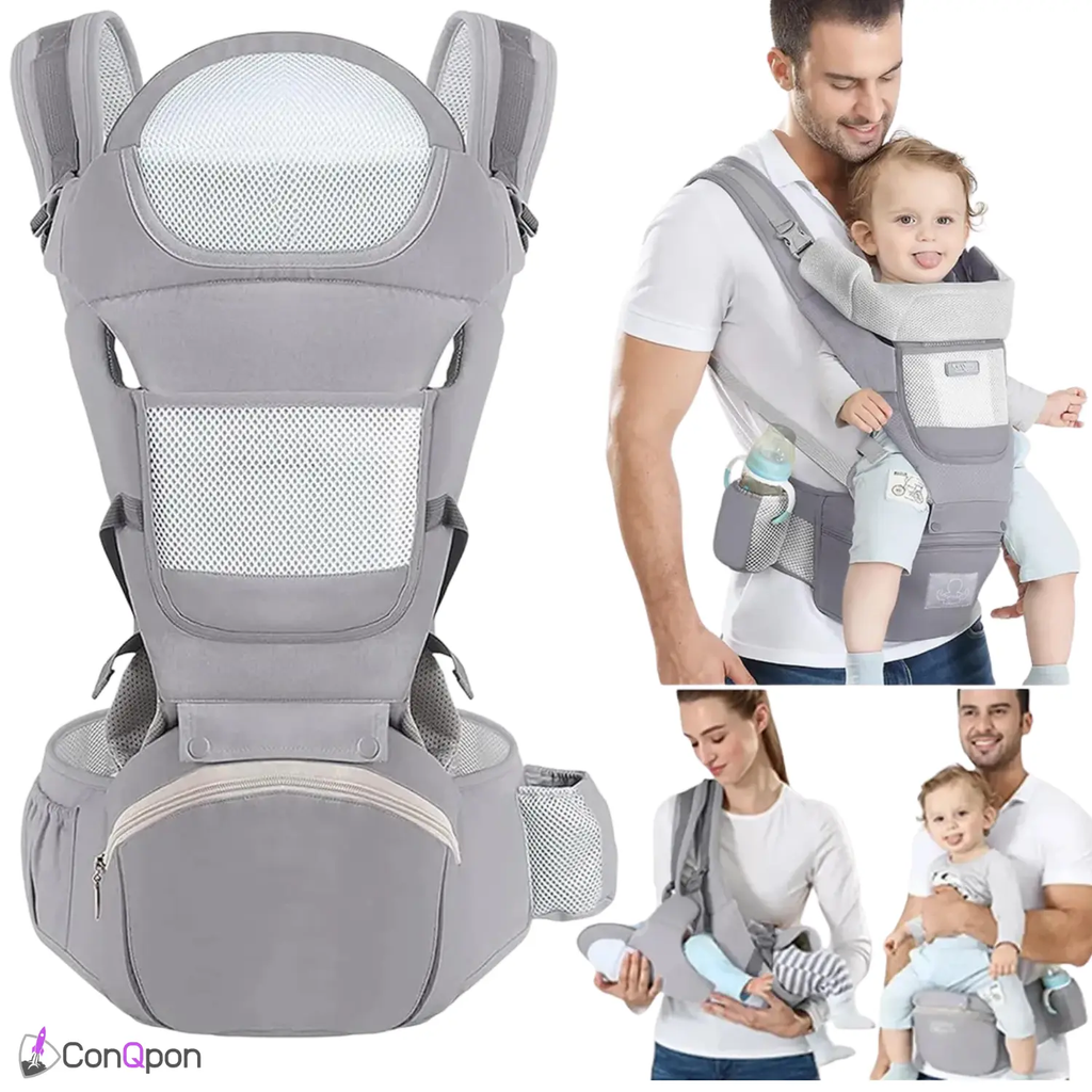 Fular Ajustable para Bebé ConQPon