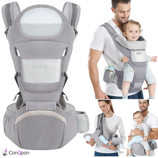 Fular Ajustable para Bebé ConQPon