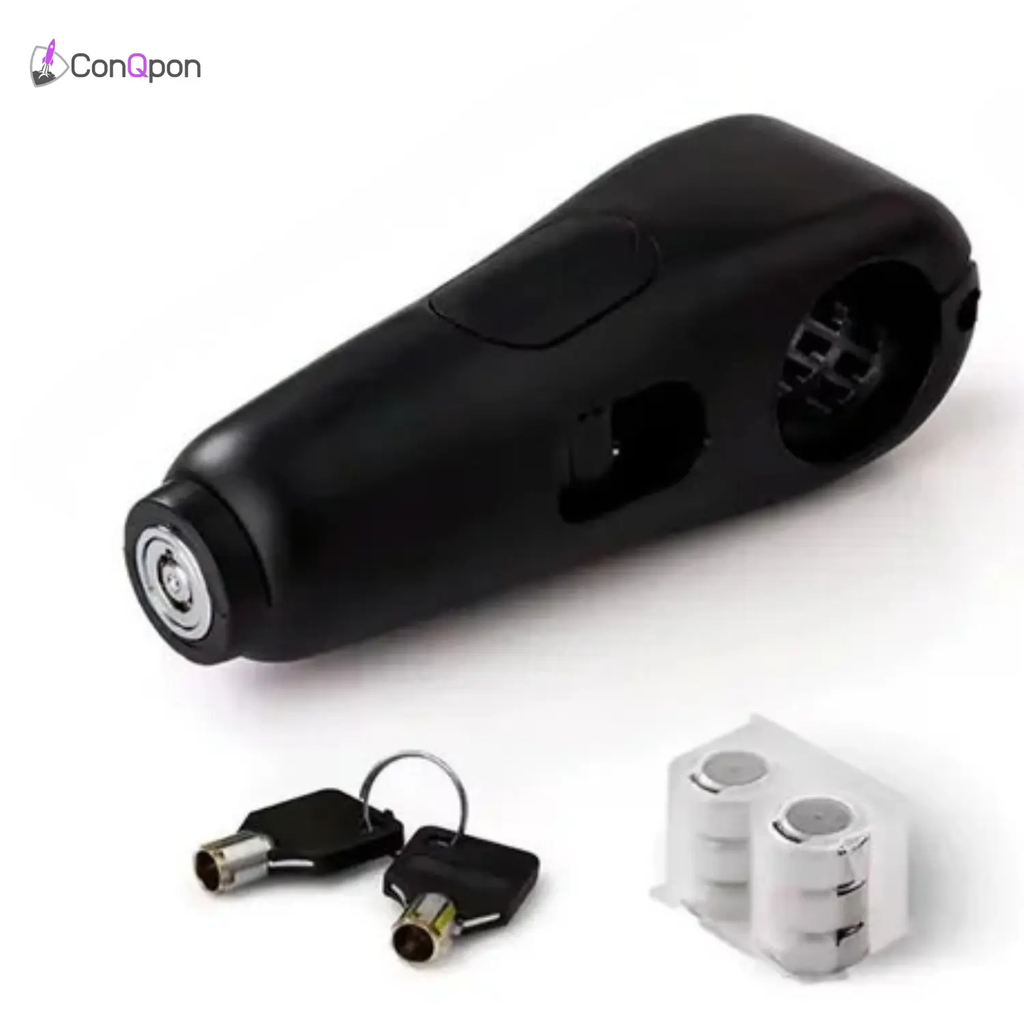 Candado de manillar con alarma para moto ConQPon