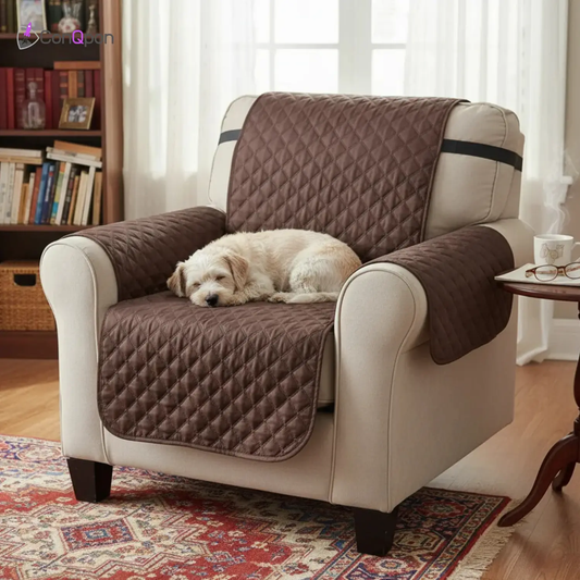 Cubre Sofá 1 Puesto Acolchado ConQPon